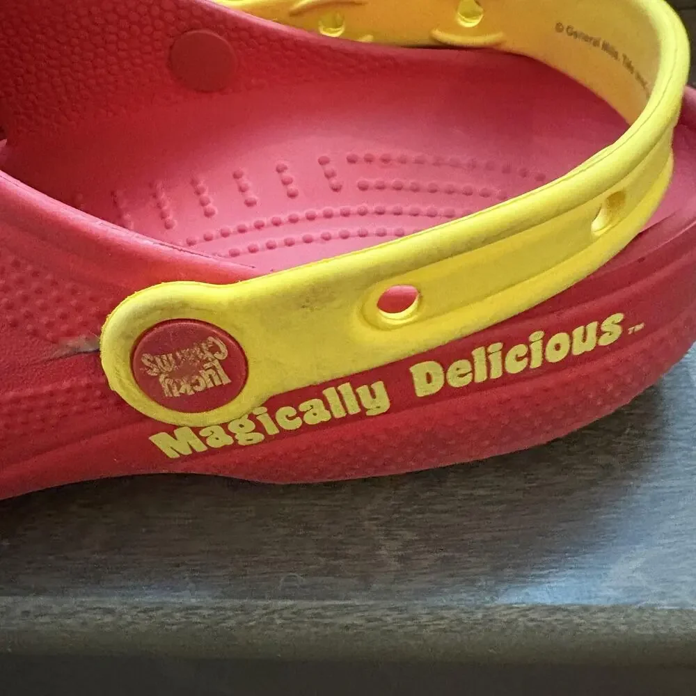 Lucky Charms Crocs‎ Shoes Mens Size 10 Womens Size 12 Clog Rainbow Charms